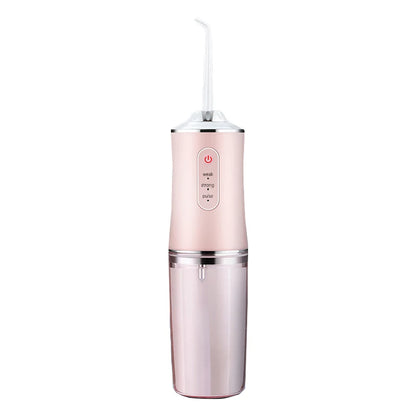 Ultimate Portable Smart Electric Oral Irrigator - 4 Jets, 3 Modes, Rechargeable Dental Water Flosser for a Brighter Smile!