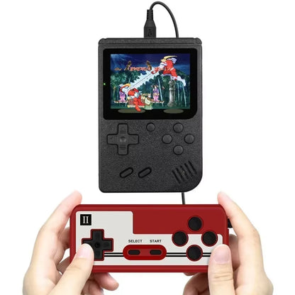 Retro Portable Mini Handheld Video Game Console 8-Bit 3.0 Inch Color LCD Kids Color Game Player Built-In 400 Games